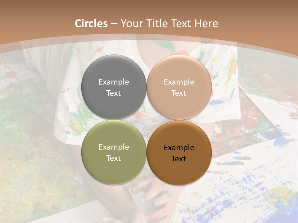 Creative Kid Paint PowerPoint Template