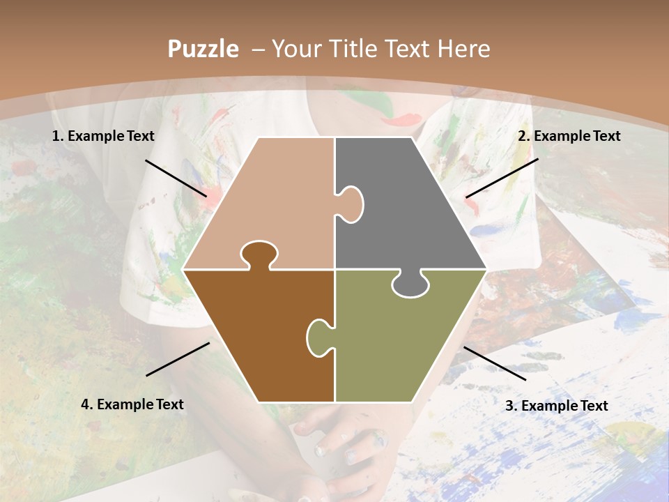 Creative Kid Paint PowerPoint Template