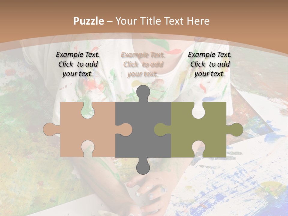 Creative Kid Paint PowerPoint Template