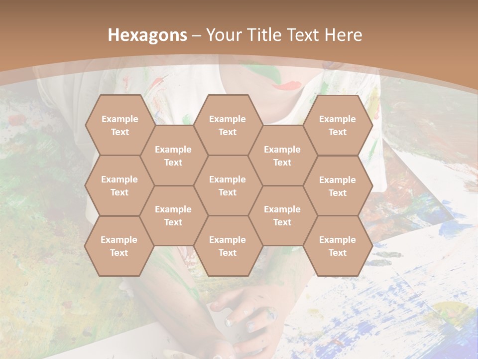Creative Kid Paint PowerPoint Template