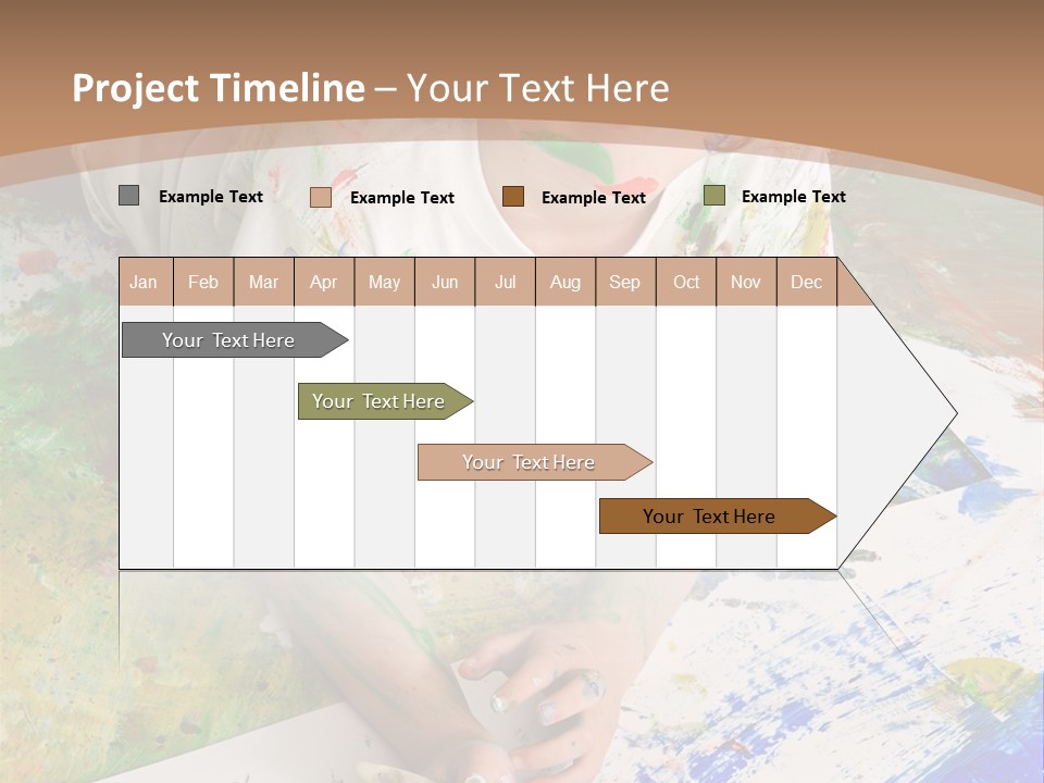 Creative Kid Paint PowerPoint Template