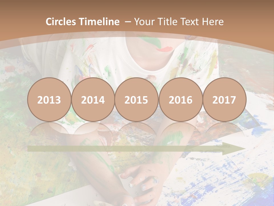 Creative Kid Paint PowerPoint Template