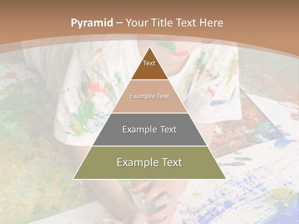Creative Kid Paint PowerPoint Template