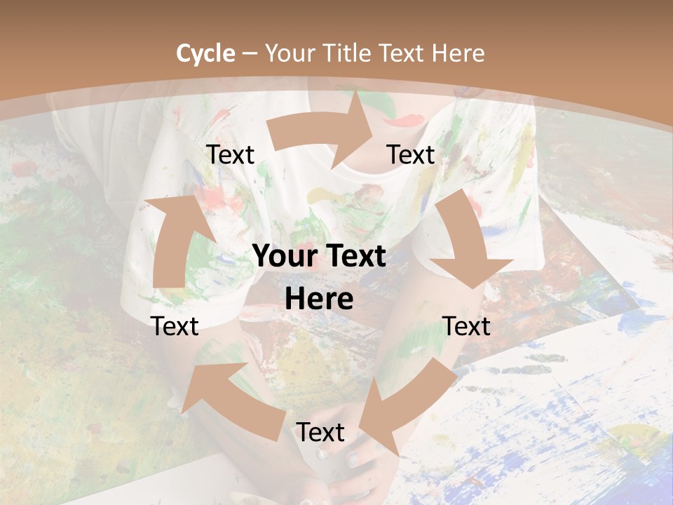 Creative Kid Paint PowerPoint Template
