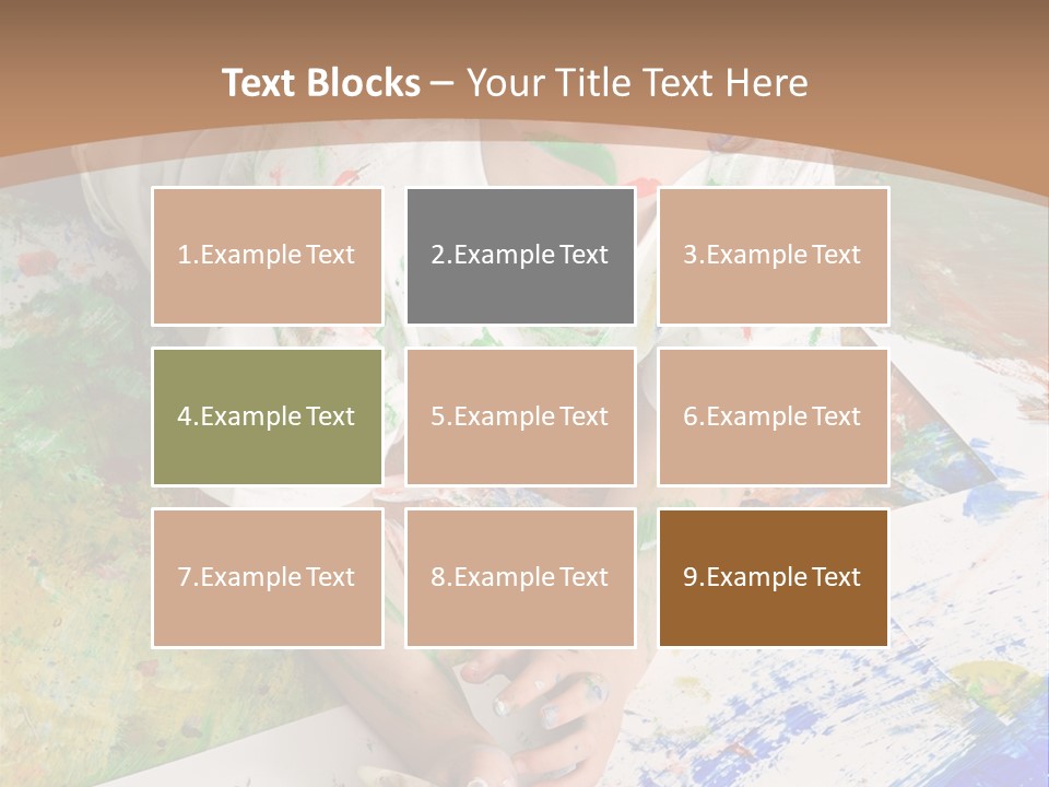 Creative Kid Paint PowerPoint Template