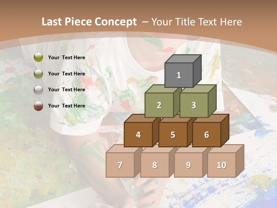 Creative Kid Paint PowerPoint Template
