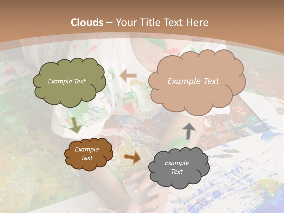 Creative Kid Paint PowerPoint Template