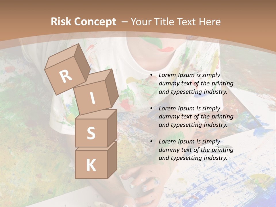 Creative Kid Paint PowerPoint Template