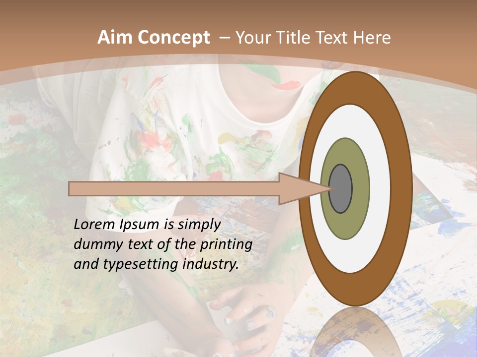 Creative Kid Paint PowerPoint Template