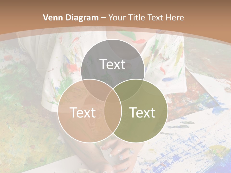 Creative Kid Paint PowerPoint Template