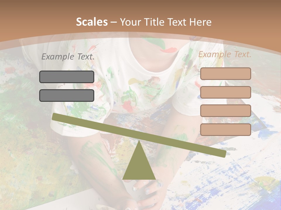 Creative Kid Paint PowerPoint Template