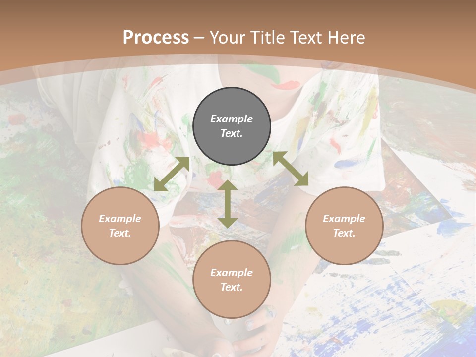 Creative Kid Paint PowerPoint Template