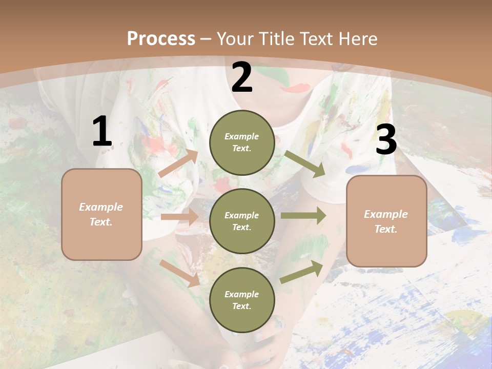 Creative Kid Paint PowerPoint Template