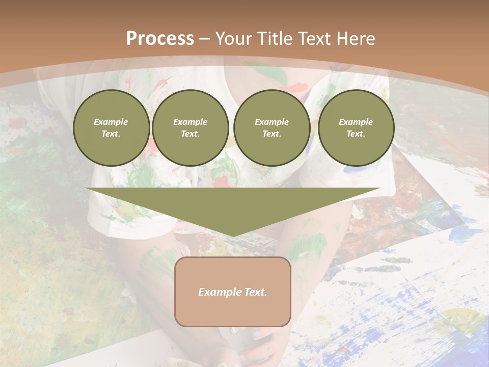 Creative Kid Paint PowerPoint Template