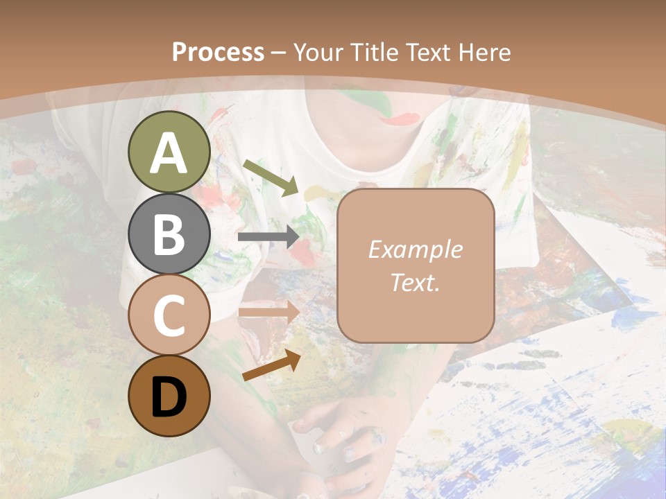 Creative Kid Paint PowerPoint Template
