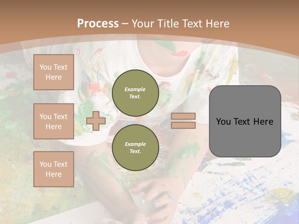 Creative Kid Paint PowerPoint Template
