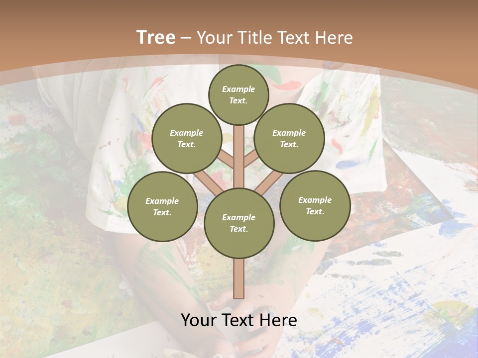Creative Kid Paint PowerPoint Template