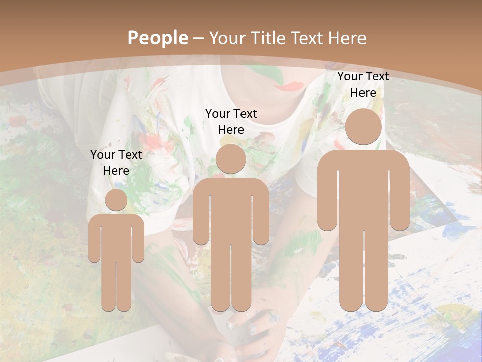 Creative Kid Paint PowerPoint Template
