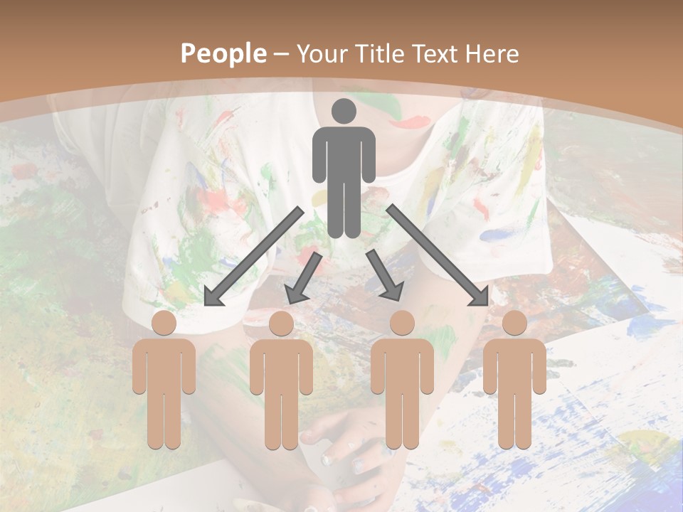 Creative Kid Paint PowerPoint Template
