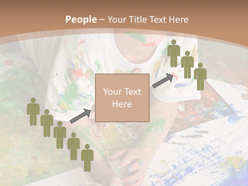 Creative Kid Paint PowerPoint Template