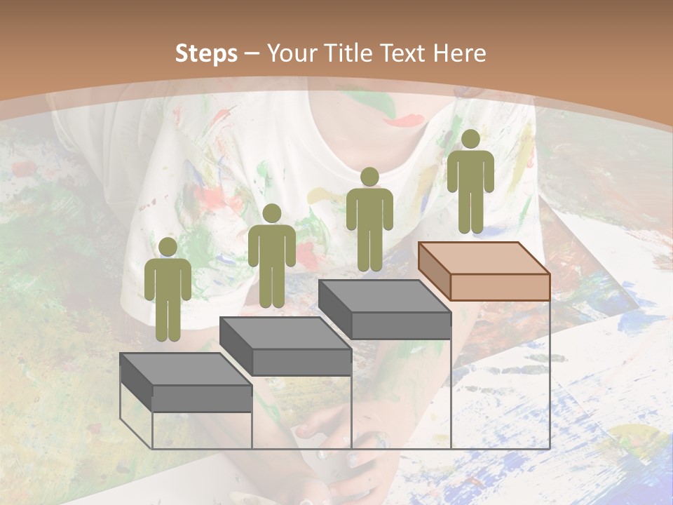 Creative Kid Paint PowerPoint Template