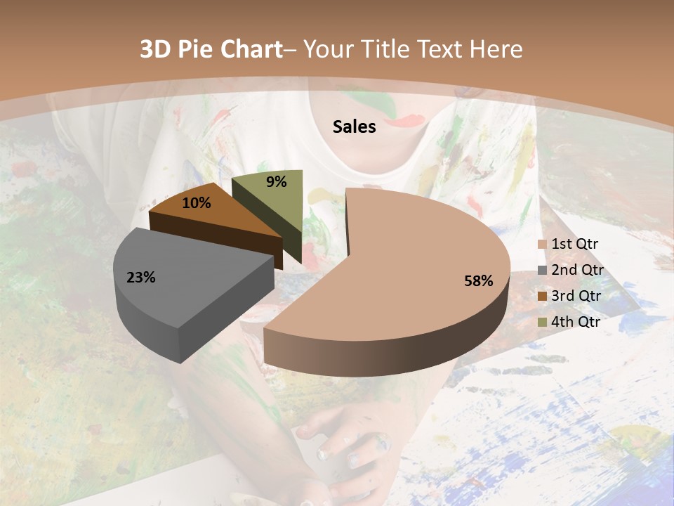 Creative Kid Paint PowerPoint Template