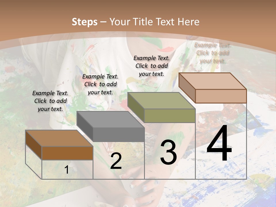 Creative Kid Paint PowerPoint Template