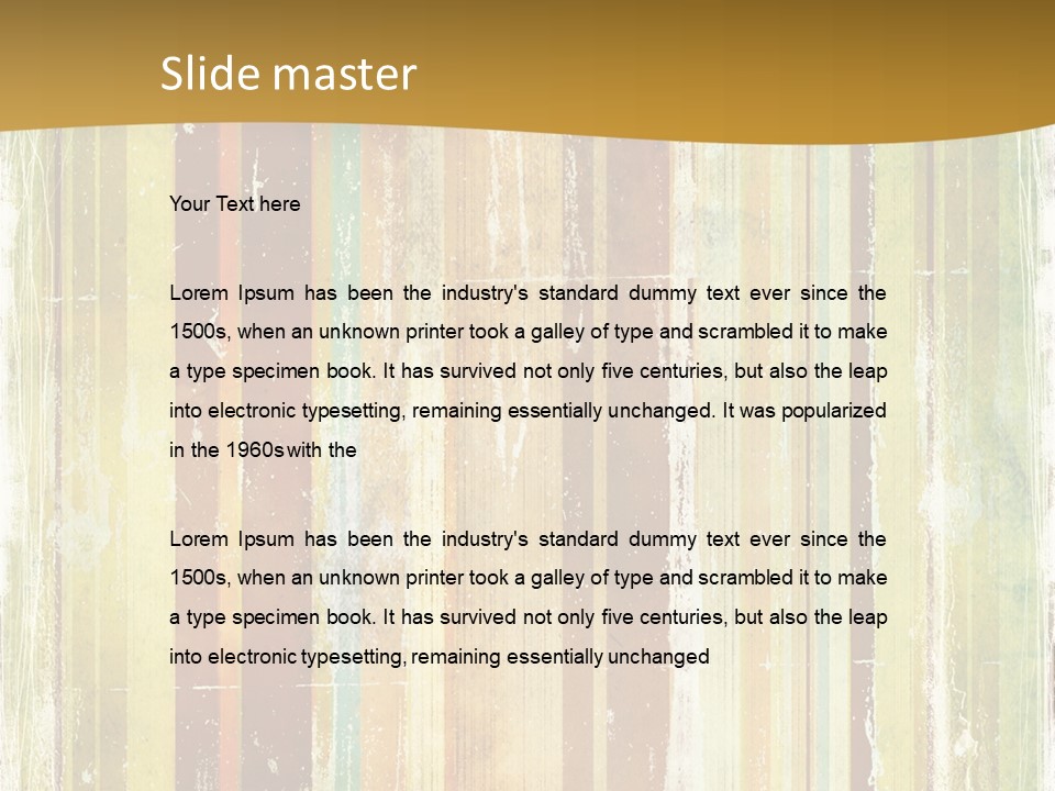 Background Grubby Pattern PowerPoint Template