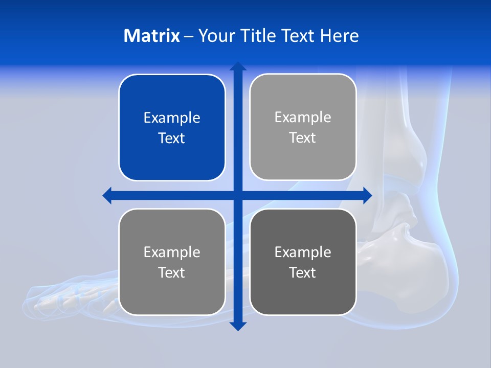 Pain Chondral Ankle PowerPoint Template