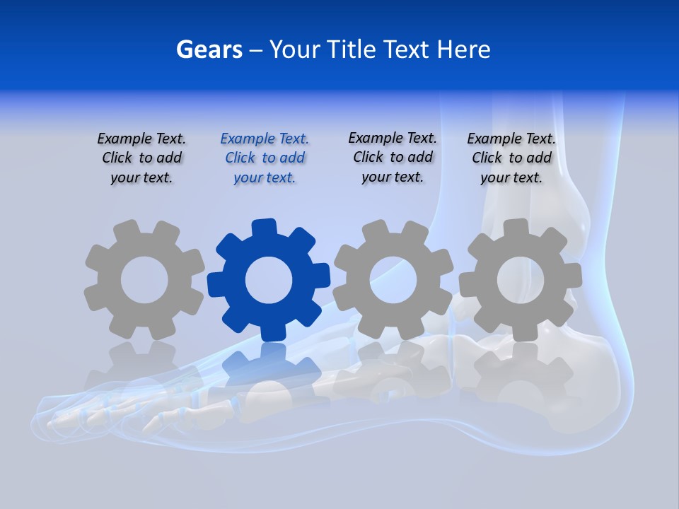 Pain Chondral Ankle PowerPoint Template