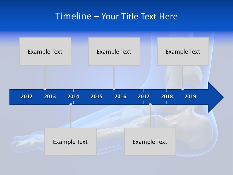 Pain Chondral Ankle PowerPoint Template