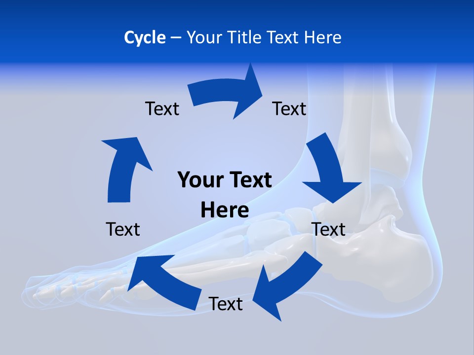Pain Chondral Ankle PowerPoint Template