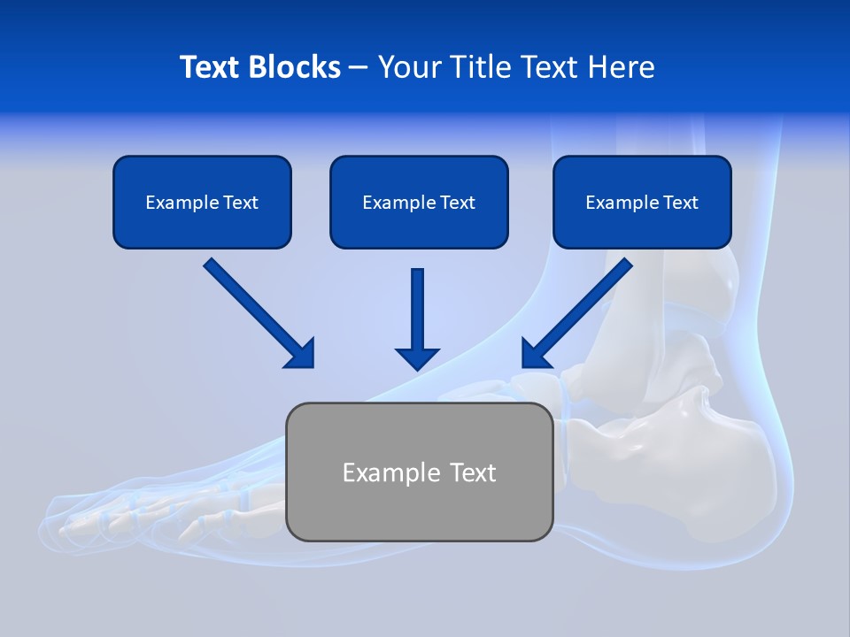 Pain Chondral Ankle PowerPoint Template