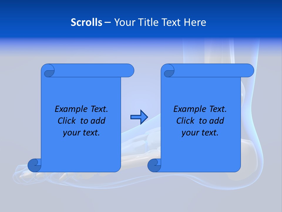 Pain Chondral Ankle PowerPoint Template