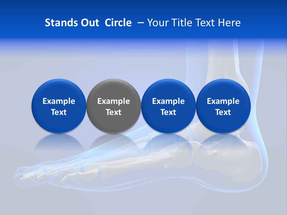 Pain Chondral Ankle PowerPoint Template