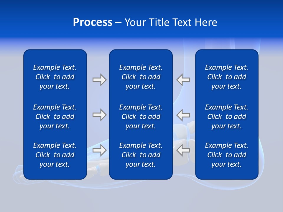 Pain Chondral Ankle PowerPoint Template