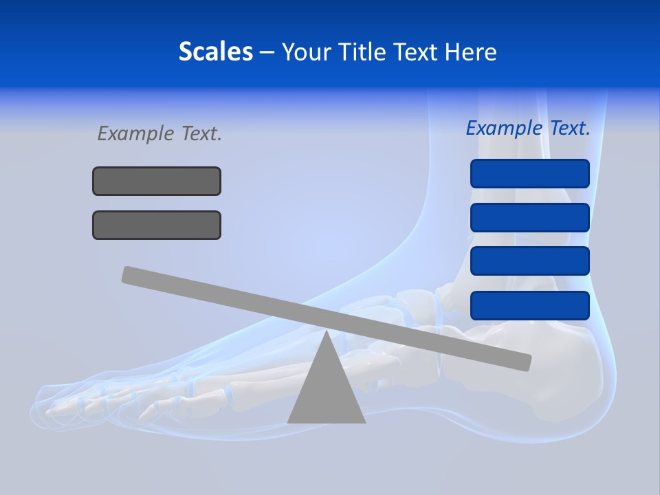 Pain Chondral Ankle PowerPoint Template