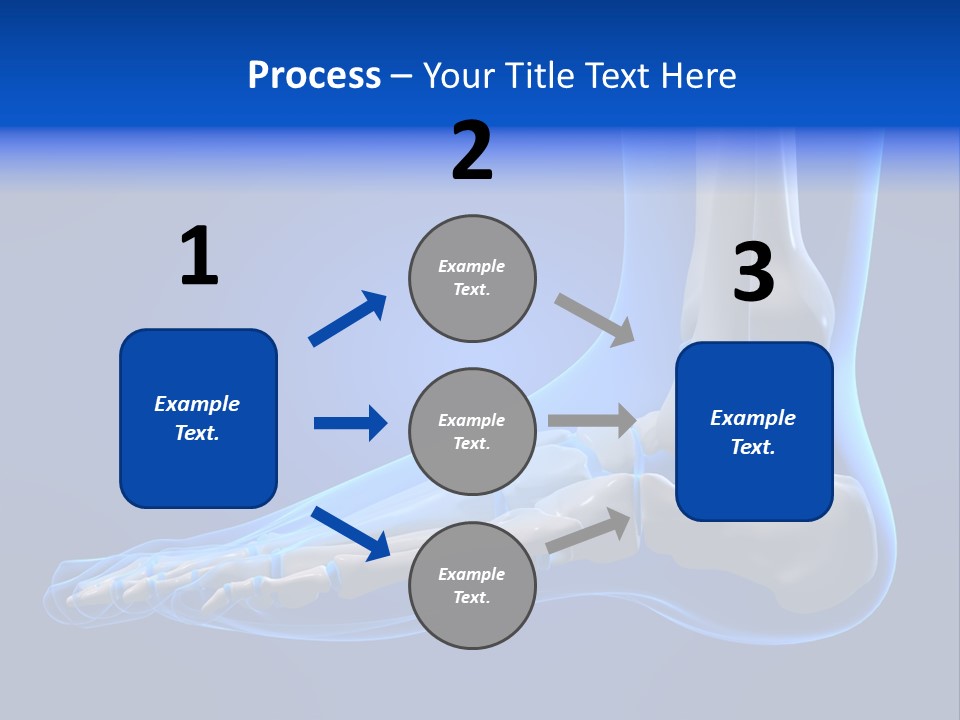 Pain Chondral Ankle PowerPoint Template