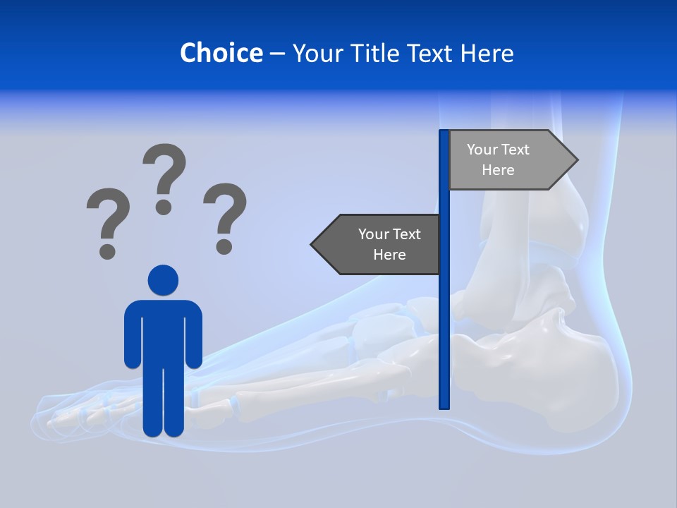 Pain Chondral Ankle PowerPoint Template