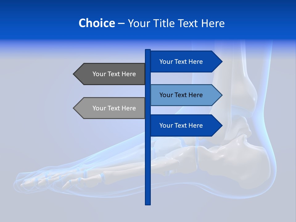Pain Chondral Ankle PowerPoint Template