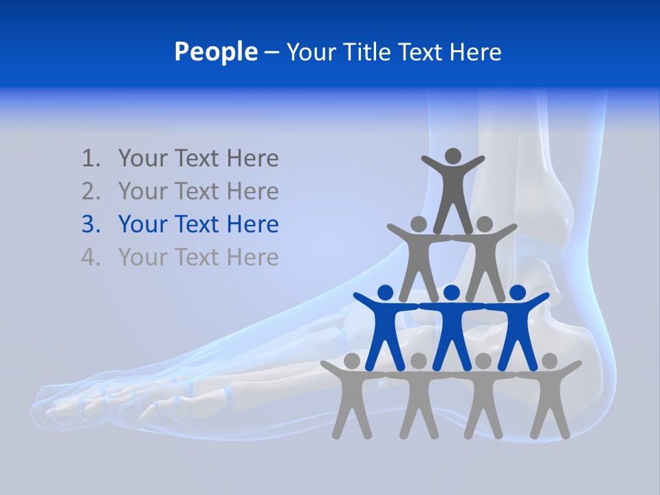 Pain Chondral Ankle PowerPoint Template