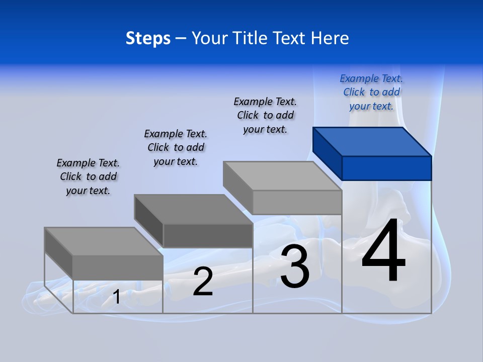 Pain Chondral Ankle PowerPoint Template