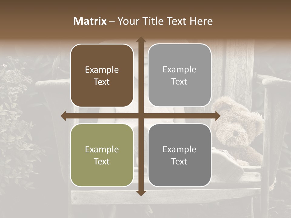 Alone Single Stair PowerPoint Template