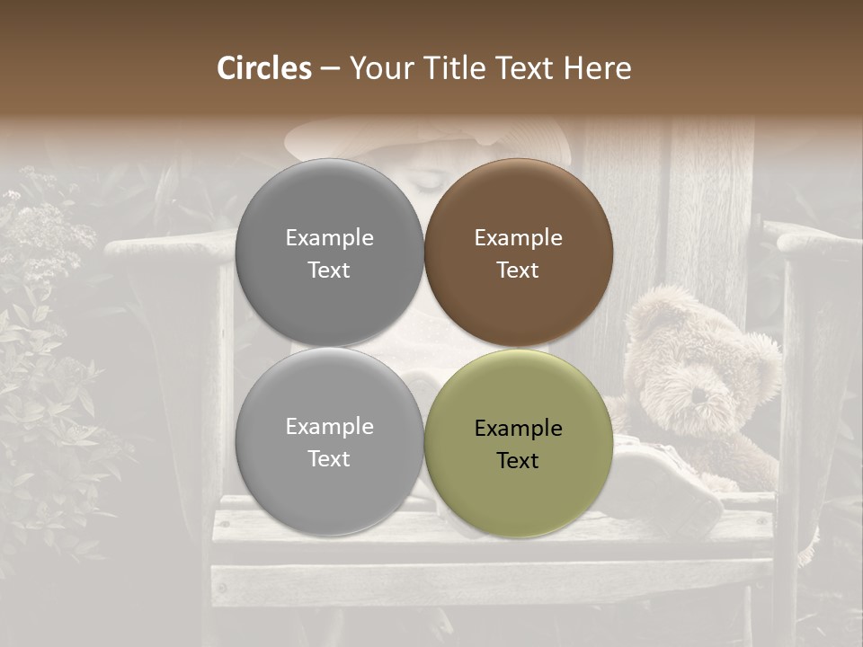 Alone Single Stair PowerPoint Template