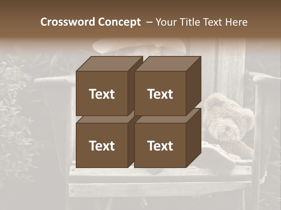 Alone Single Stair PowerPoint Template