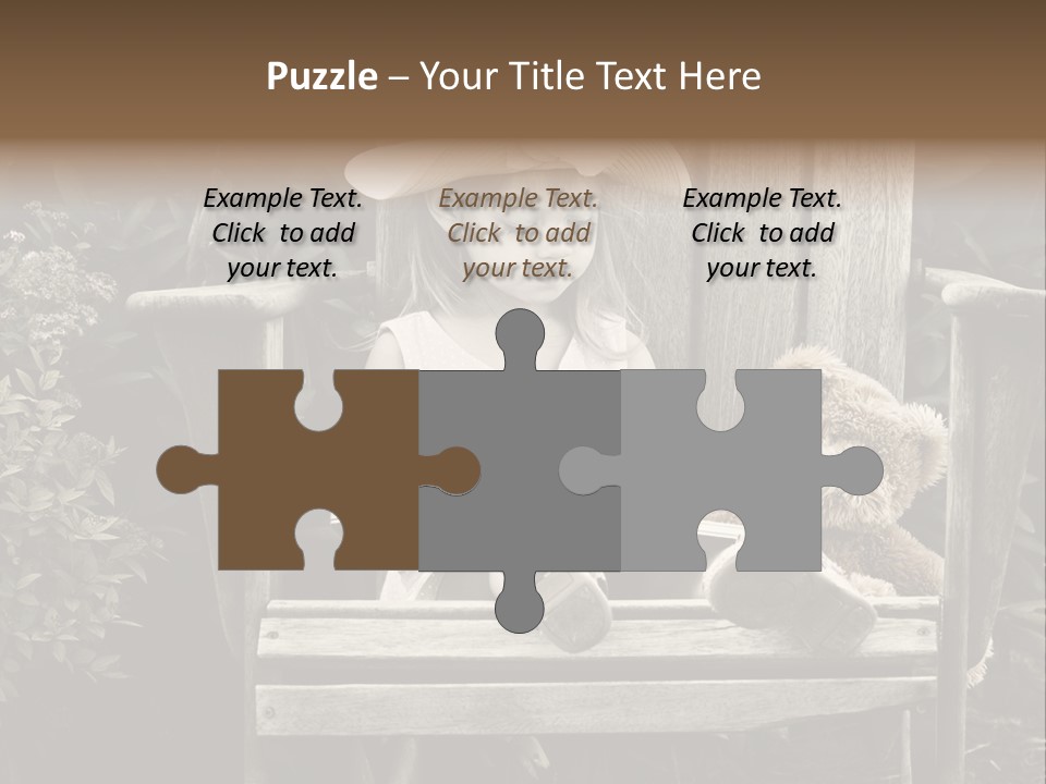 Alone Single Stair PowerPoint Template