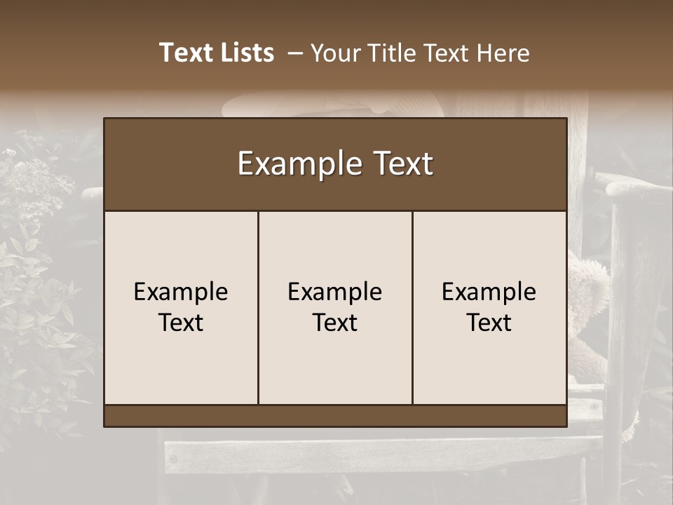 Alone Single Stair PowerPoint Template