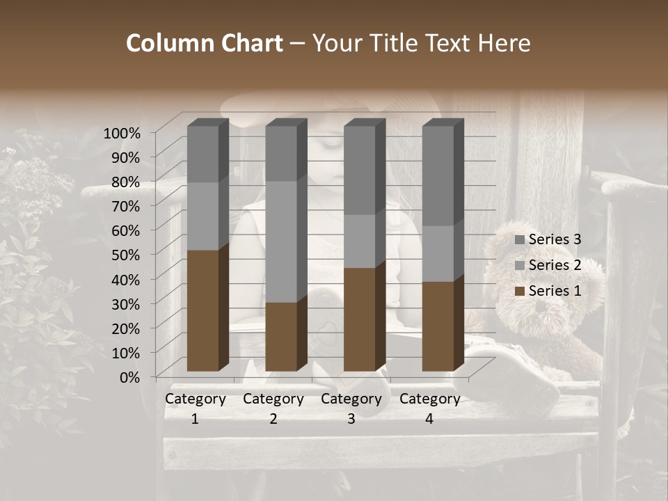 Alone Single Stair PowerPoint Template