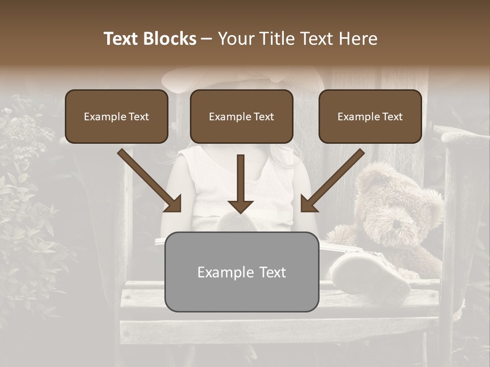Alone Single Stair PowerPoint Template