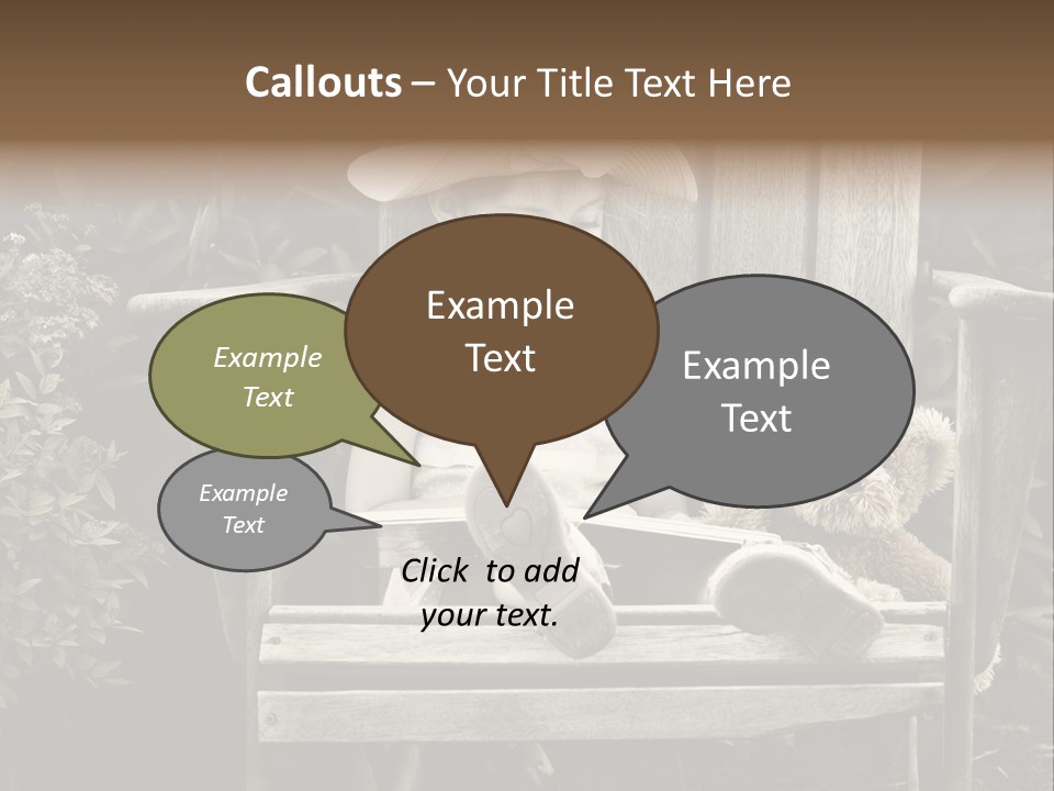 Alone Single Stair PowerPoint Template